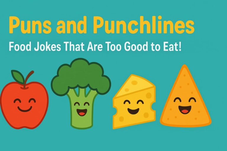 Puns and Punchlines: Food Jokes That Are Too Good to Eat!